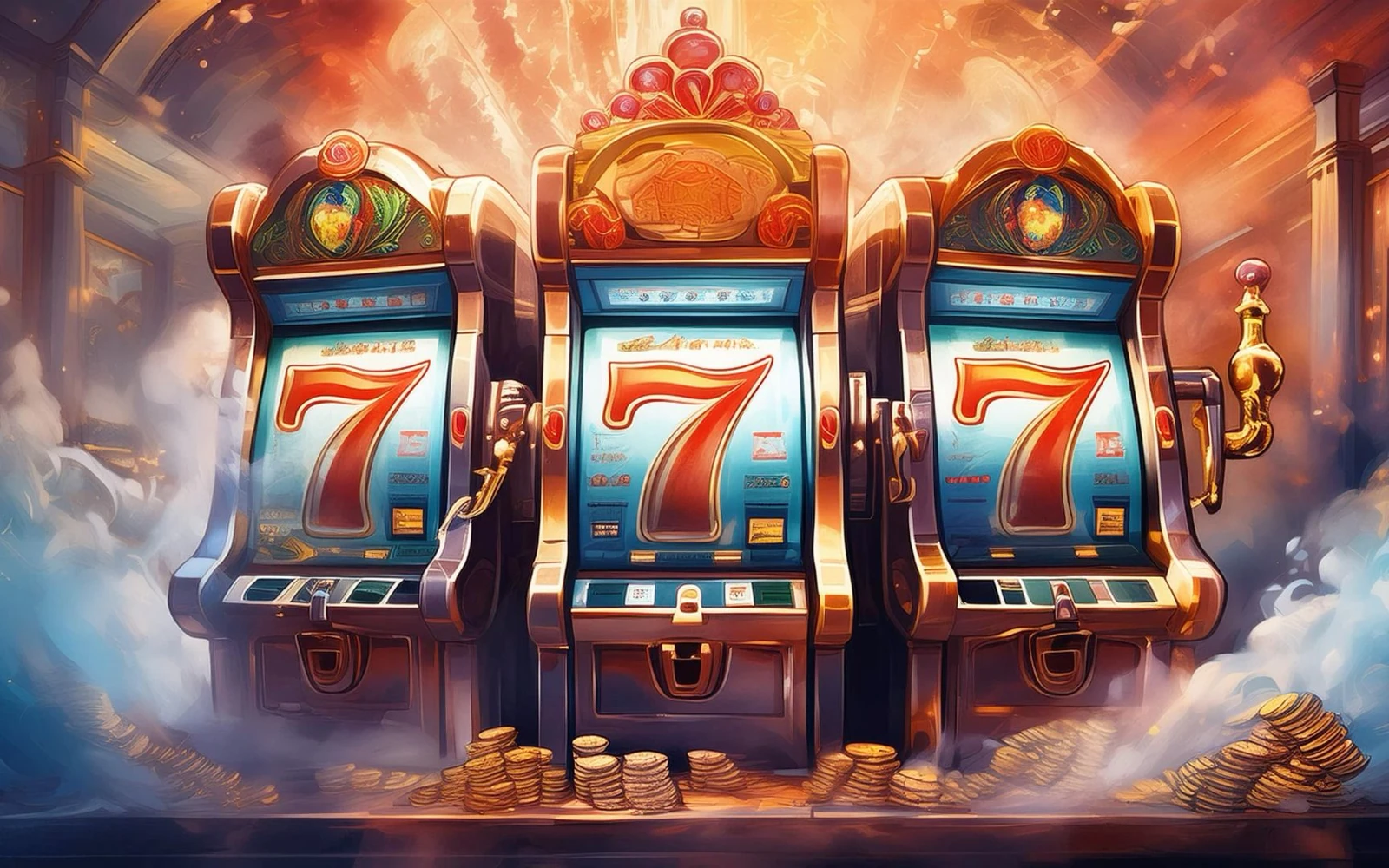 ภาพประกอบเกมสล็อตและตัวเลือกความบันเทิงของ ib8